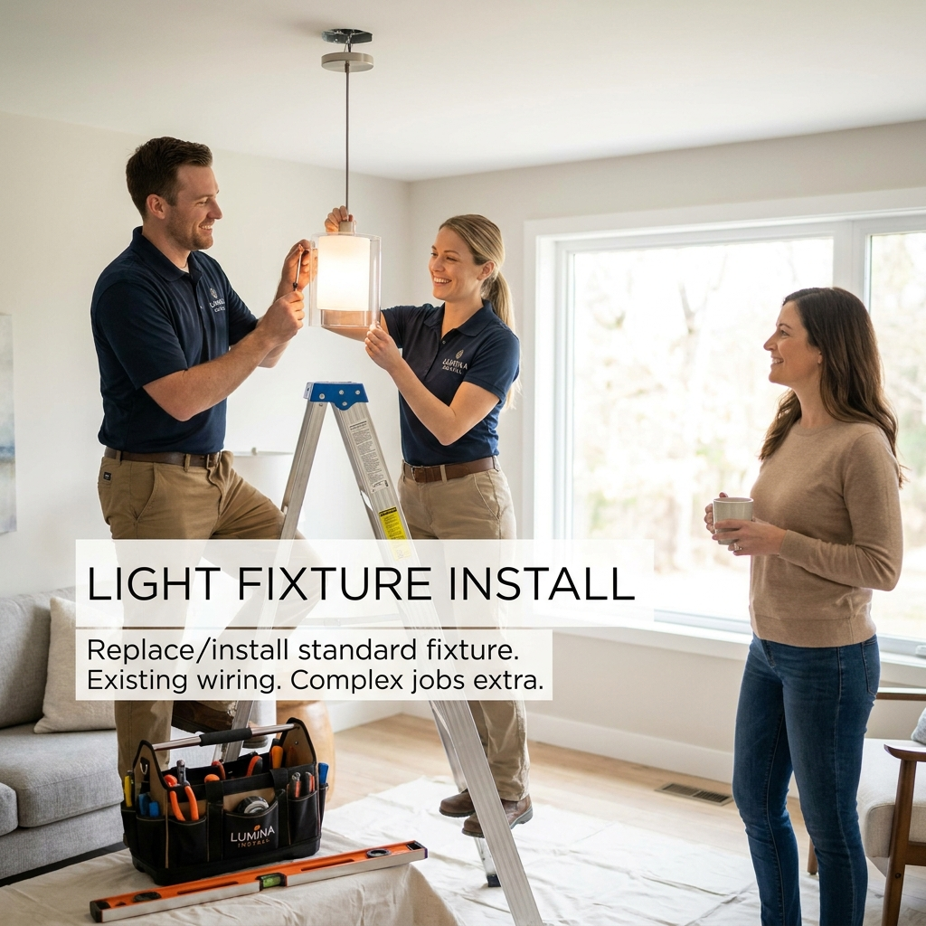 Light Fixture Install